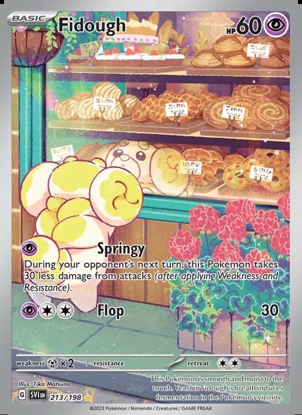 Image of Fidough Scarlet and Violet (SVI) #213