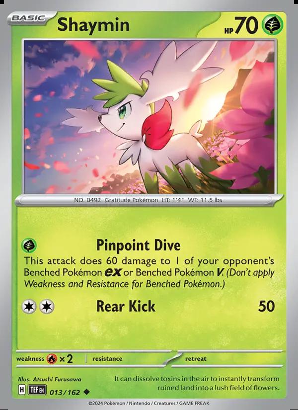 Image of Shaymin Temporal Forces (TEF) #013