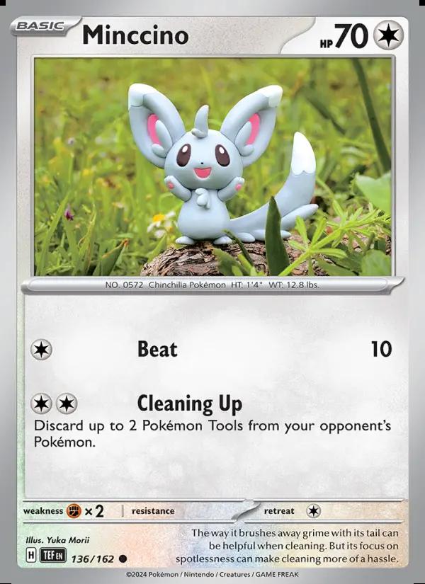 Image of Minccino Temporal Forces (TEF) #136