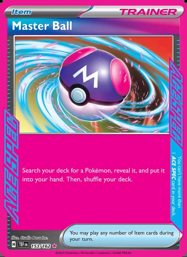 Image of Master Ball Temporal Forces (TEF) #153