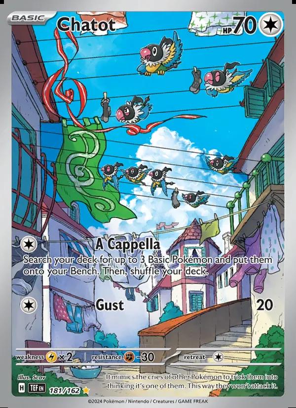 Image of Chatot Temporal Forces (TEF) #181