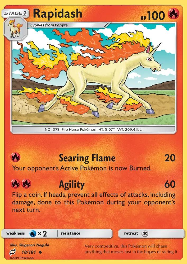 Image of Rapidash Team Up (TEU) #18