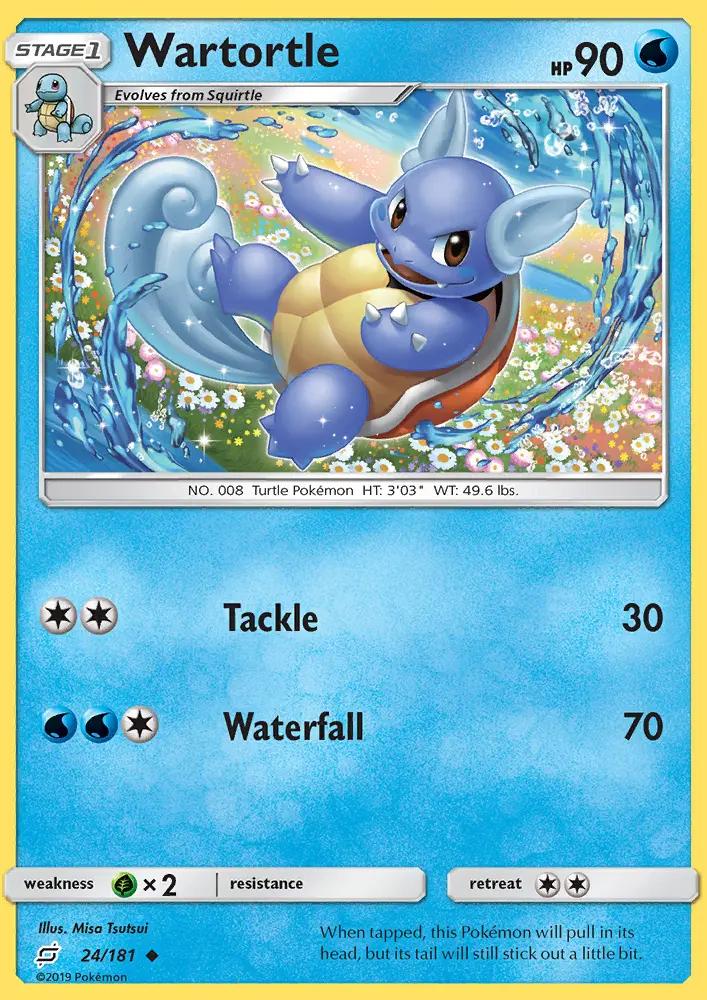 Image of Wartortle Team Up (TEU) #24