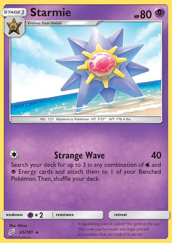 Image of Starmie Team Up (TEU) #65