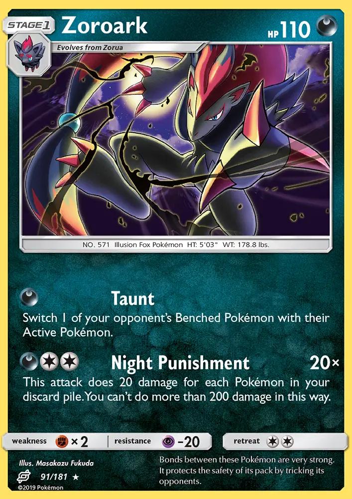 Image of Zoroark Team Up (TEU) #91
