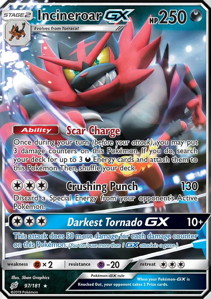 Image of Incineroar-GX Team Up (TEU) #97