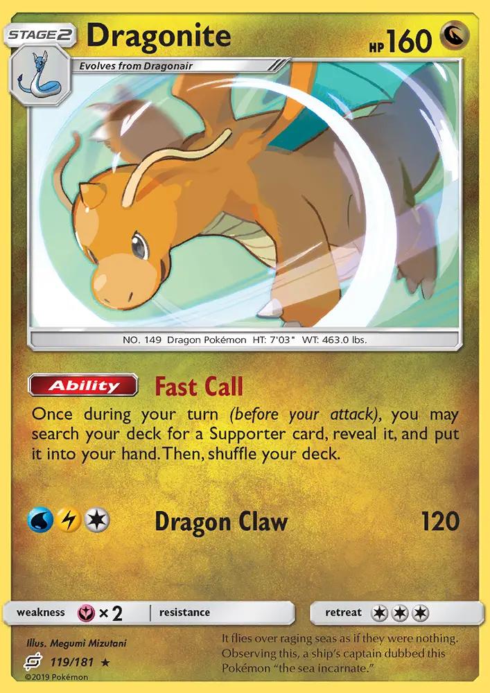 Image of Dragonite Team Up (TEU) #119
