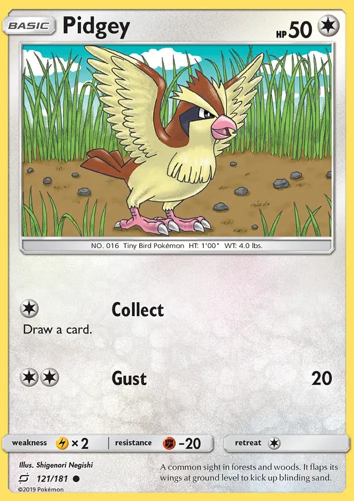 Image of Pidgey Team Up (TEU) #121