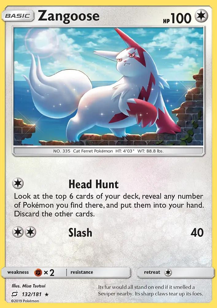 Image of Zangoose Team Up (TEU) #132