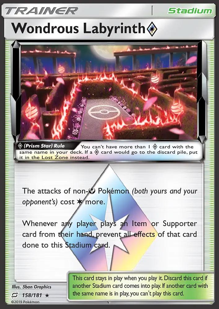 Image of Wondrous Labyrinth Prism Star Team Up (TEU) #158