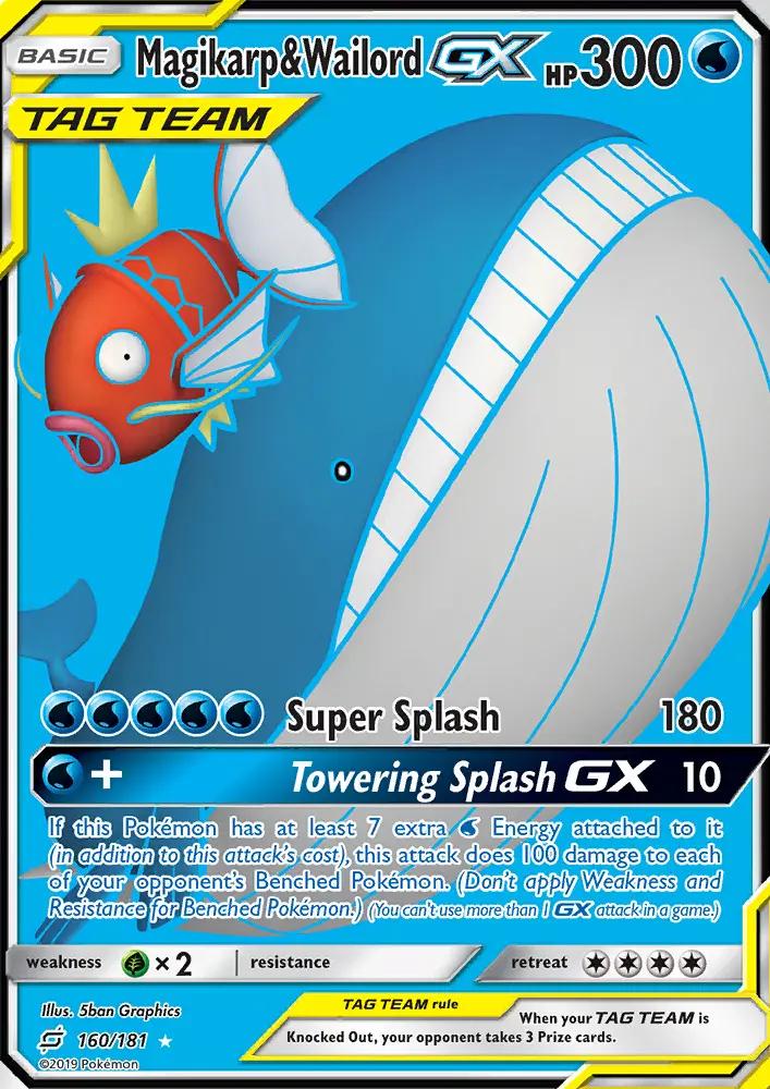 Image of Magikarp and Wailord-GX Team Up (TEU) #160