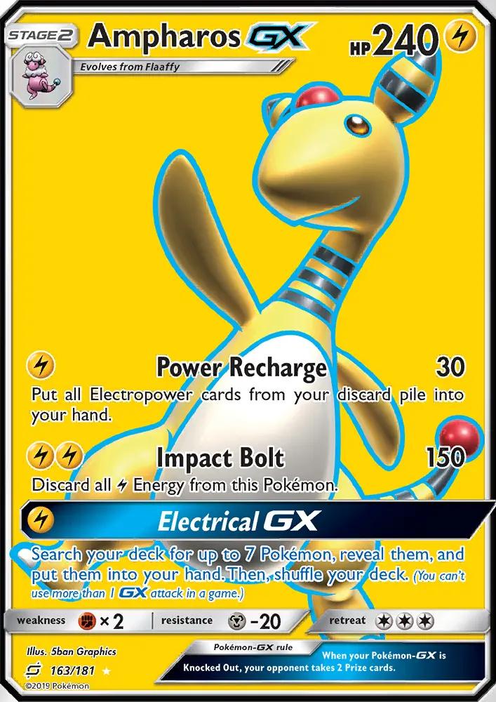 Image of Ampharos-GX Team Up (TEU) #163