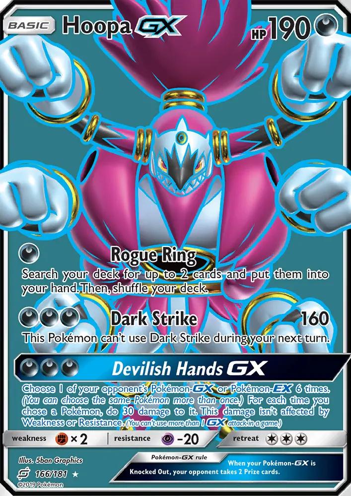Image of Hoopa-GX Team Up (TEU) #166