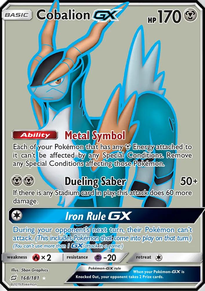 Image of Cobalion-GX Team Up (TEU) #168