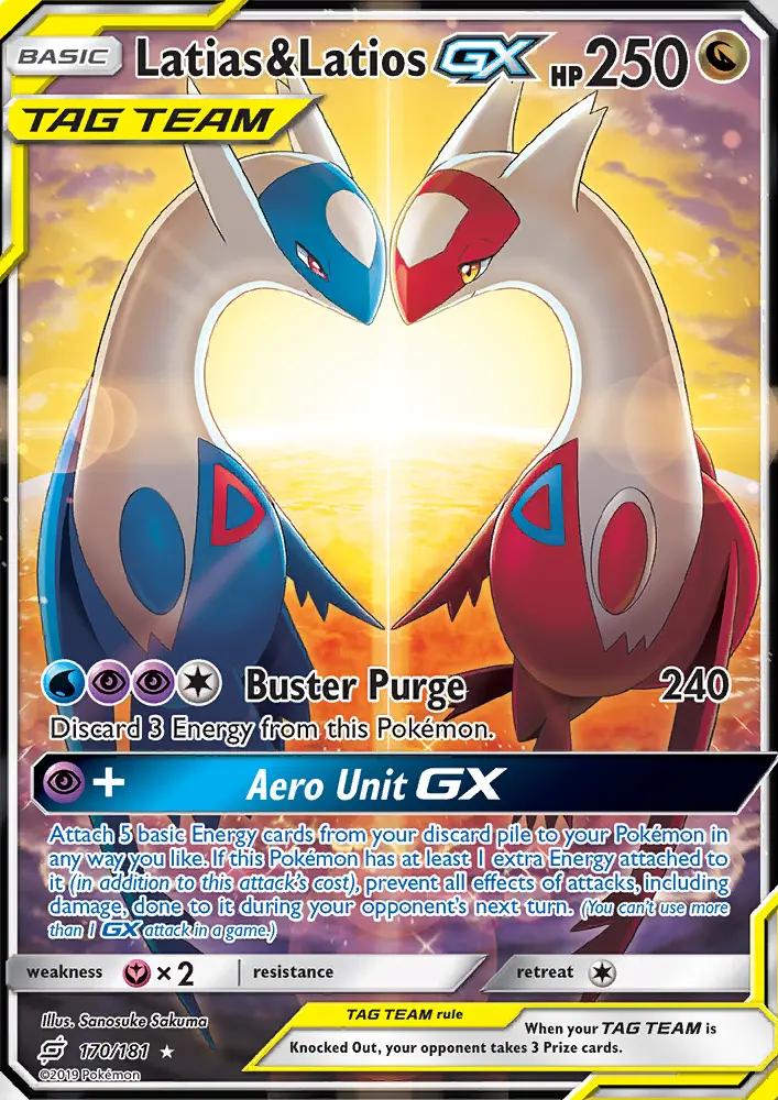 Image of Latias and Latios-GX Team Up (TEU) #170