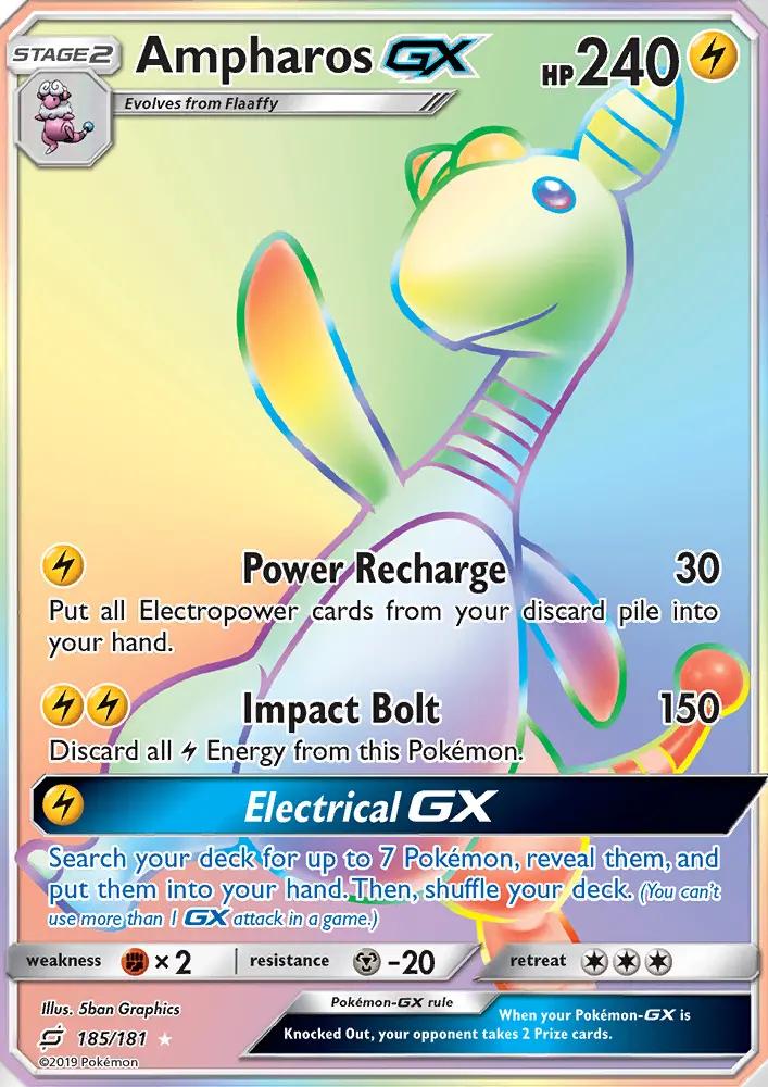 Image of Ampharos-GX Team Up (TEU) #185