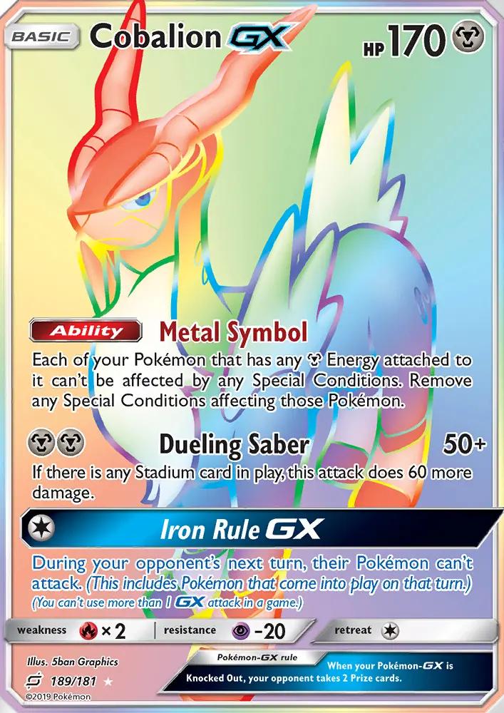 Image of Cobalion-GX Team Up (TEU) #189