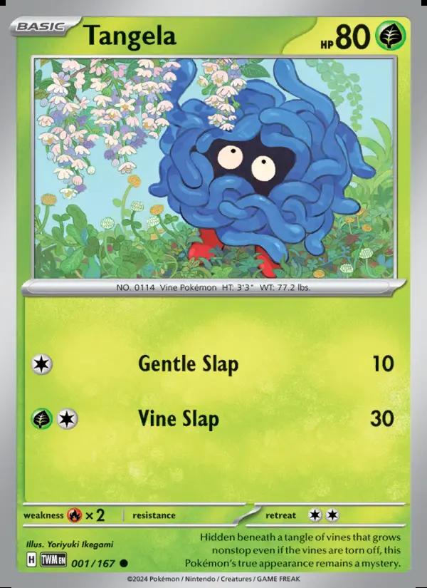 Image of Tangela Twilight Masquerade (TWM) #001