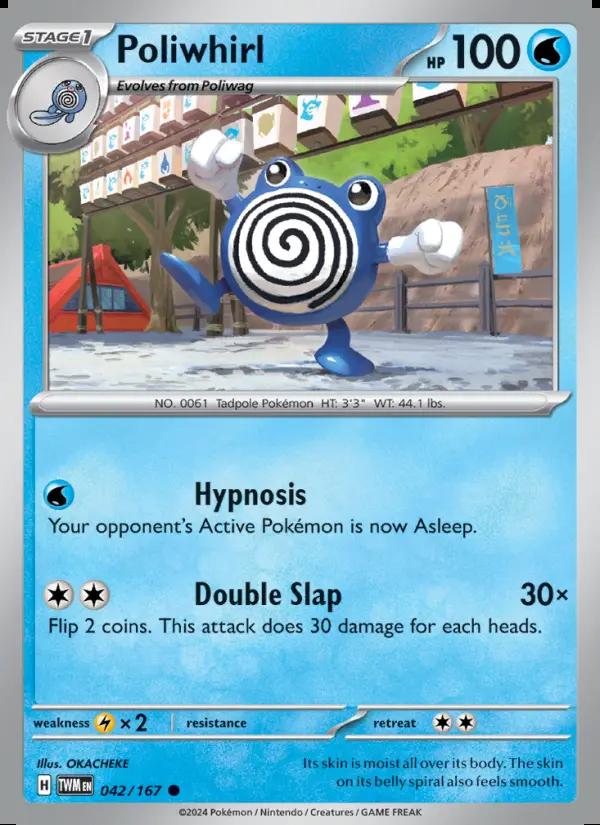 Image of Poliwhirl Twilight Masquerade (TWM) #042