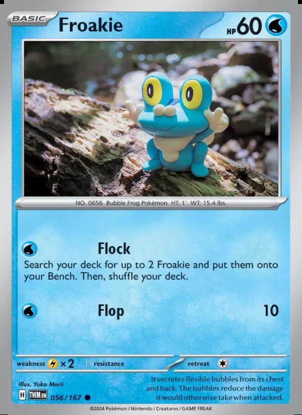 Image of Froakie Twilight Masquerade (TWM) #056