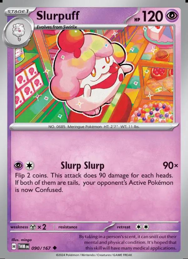 Image of Slurpuff Twilight Masquerade (TWM) #090