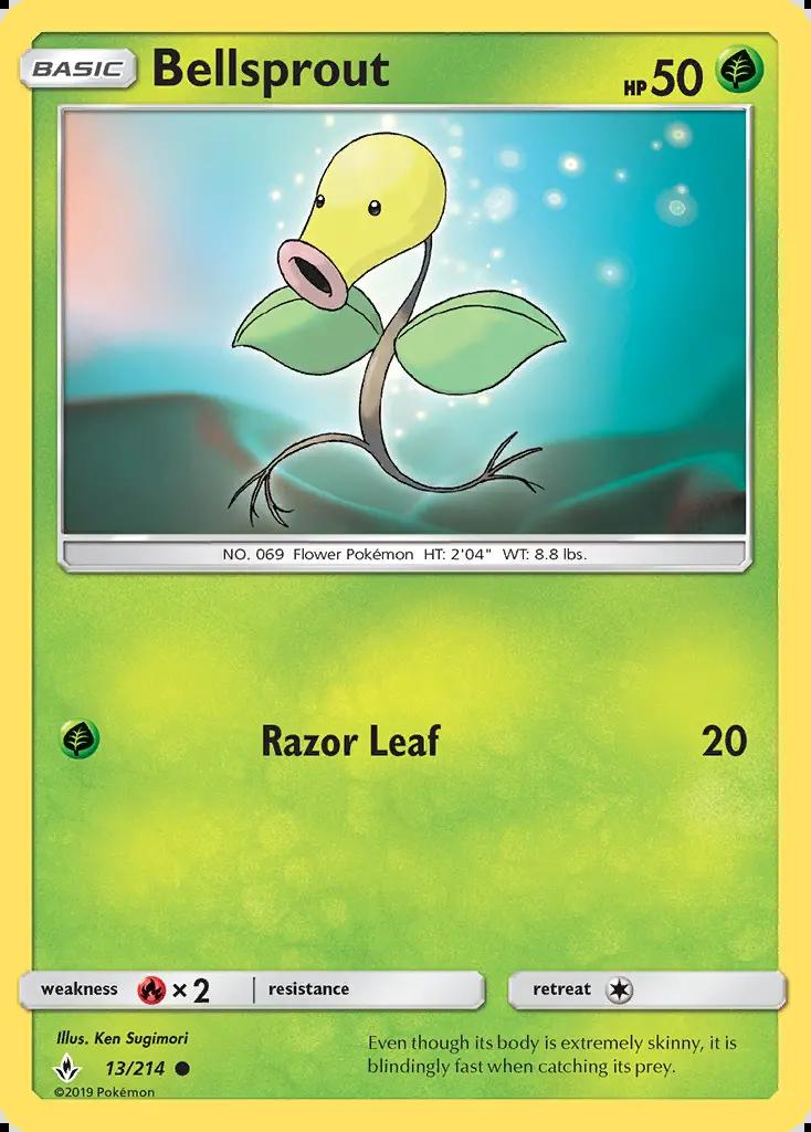 Image of Bellsprout Unbroken Bonds (UNB) #13