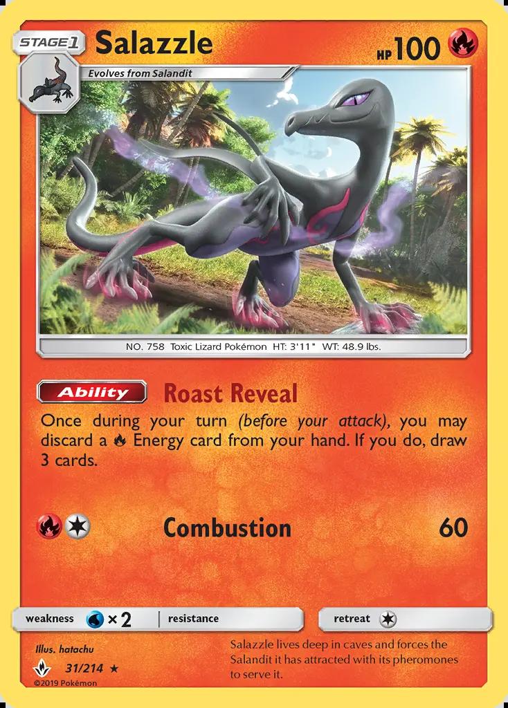 Image of Salazzle Unbroken Bonds (UNB) #31