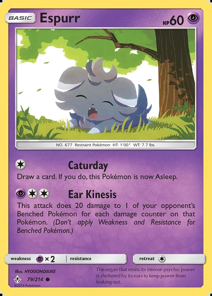 Image of Espurr Unbroken Bonds (UNB) #79