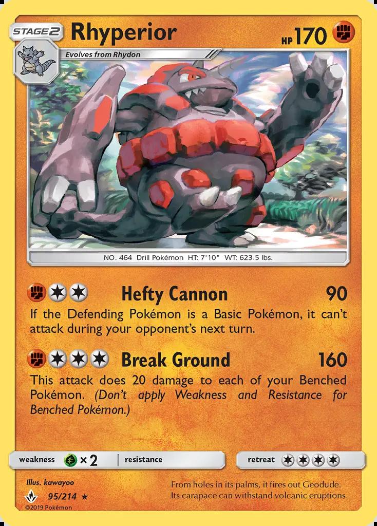 Image of Rhyperior Unbroken Bonds (UNB) #95