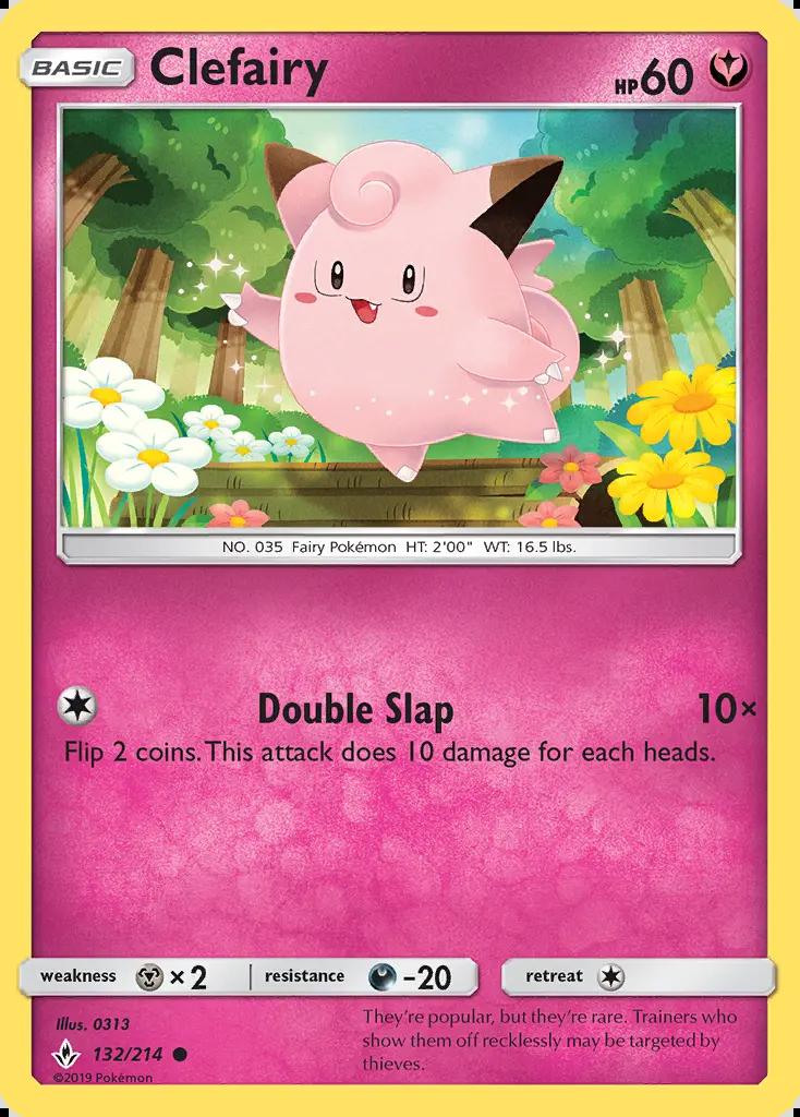 Image of Clefairy Unbroken Bonds (UNB) #132