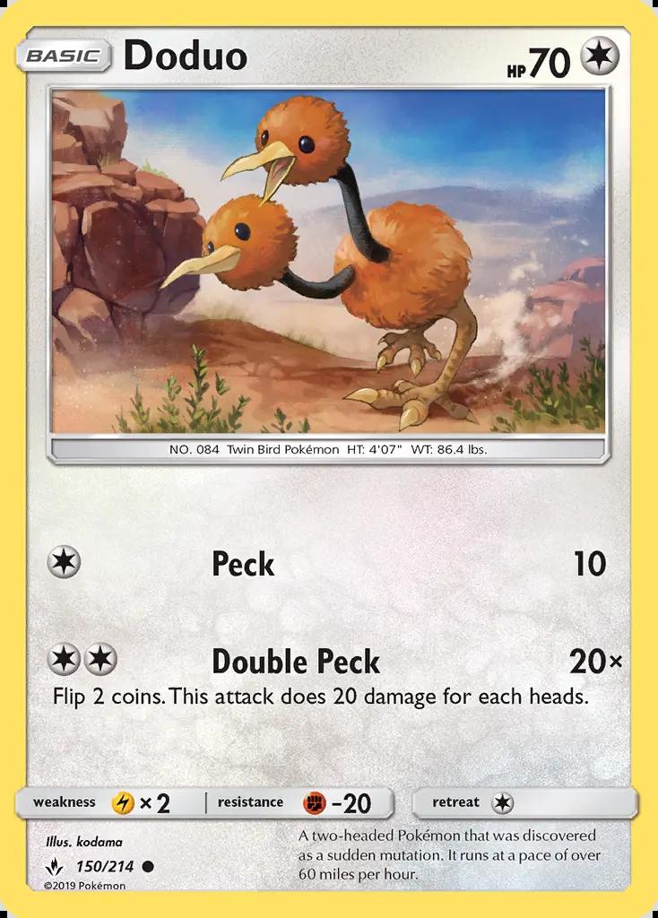 Image of Doduo Unbroken Bonds (UNB) #150