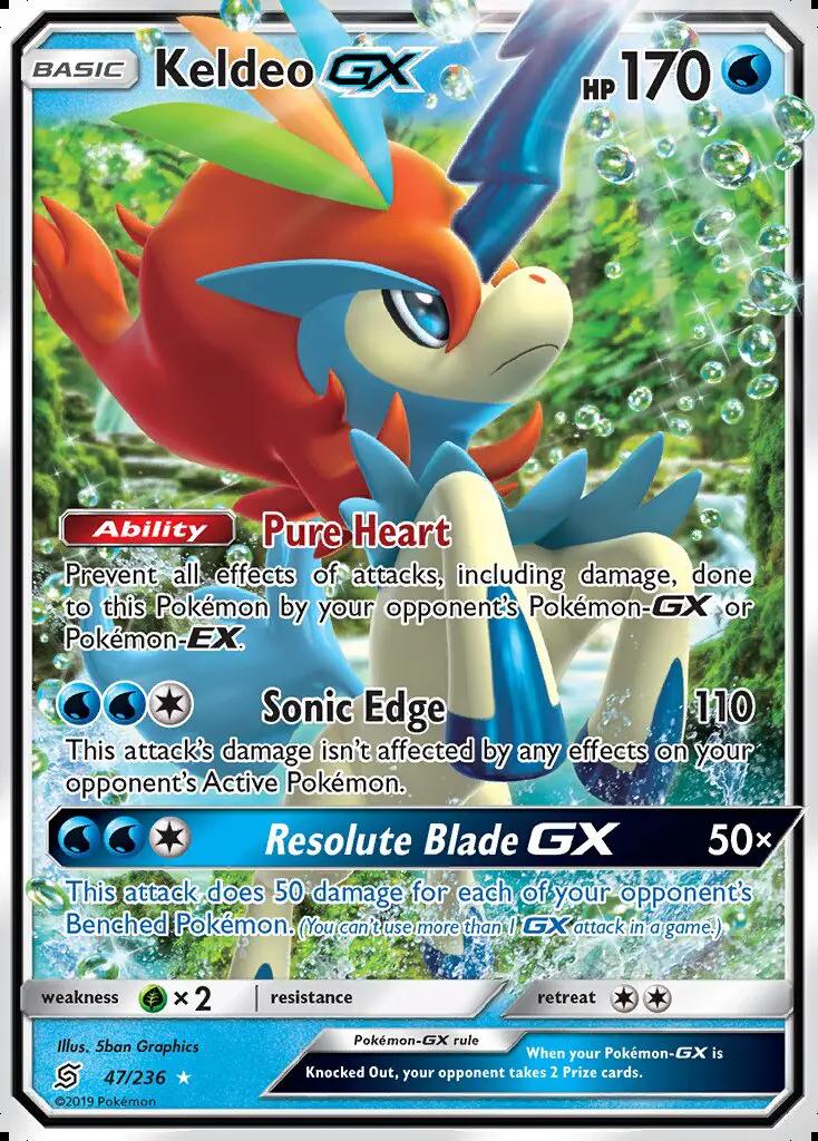 Image of Keldeo-GX Unified Minds (UNM) #47