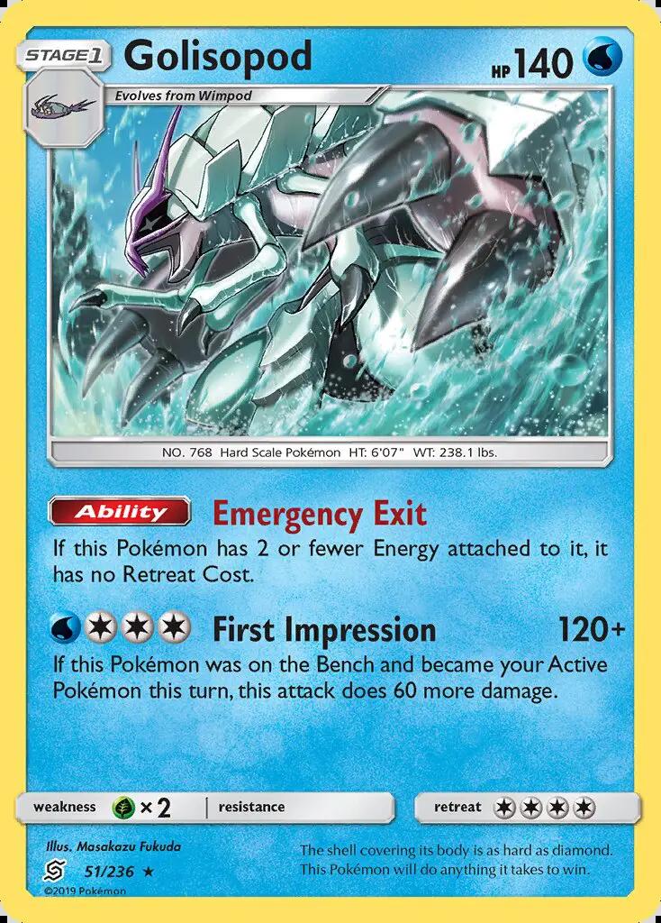 Image of Golisopod Unified Minds (UNM) #51