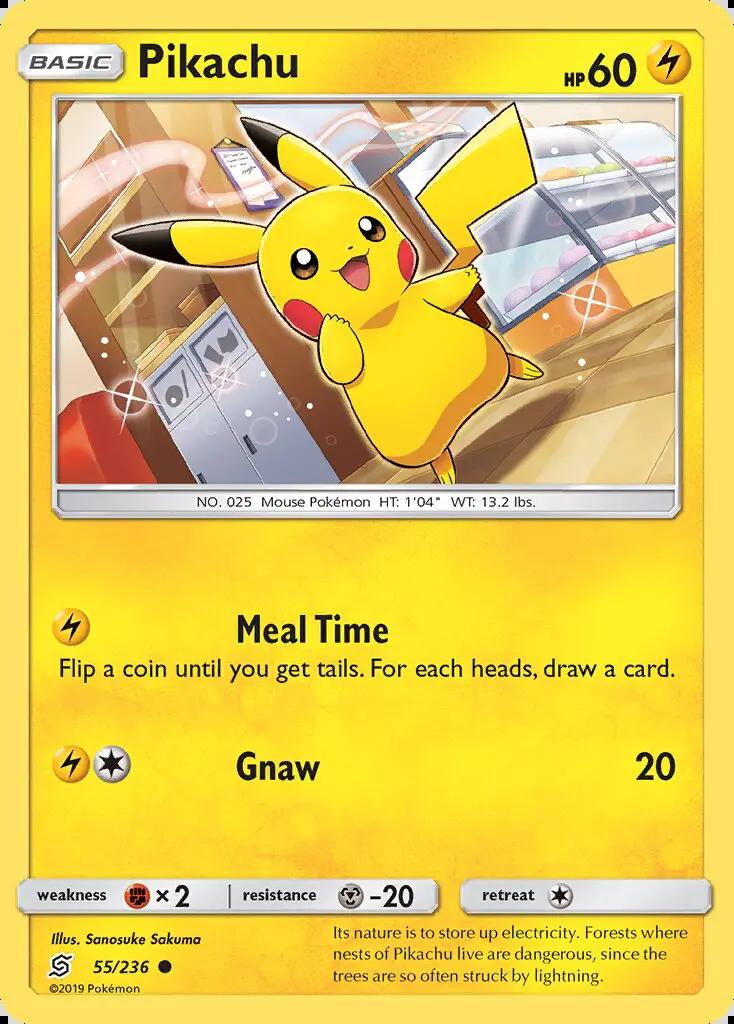 Image of Pikachu Unified Minds (UNM) #55