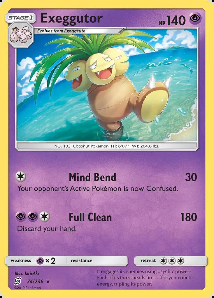 Image of Exeggutor Unified Minds (UNM) #74