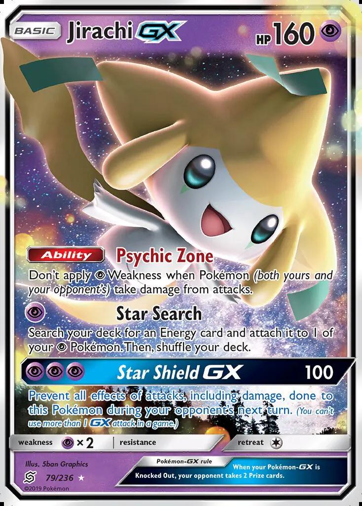 Image of Jirachi-GX Unified Minds (UNM) #79
