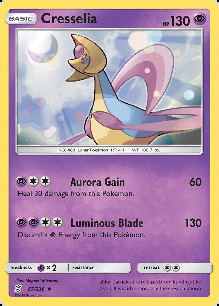 Image of Cresselia Unified Minds (UNM) #87
