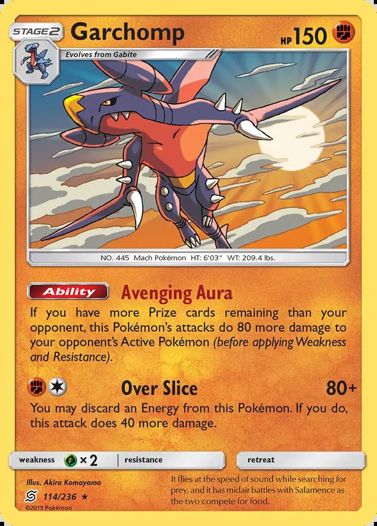 Image of Garchomp Unified Minds (UNM) #114