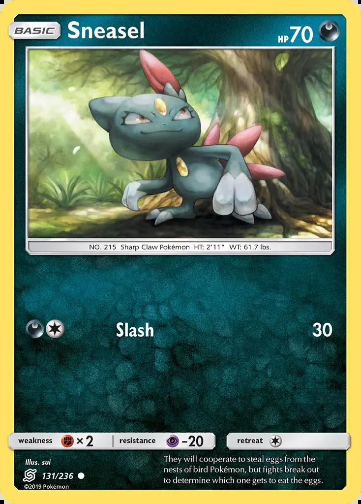 Image of Sneasel Unified Minds (UNM) #131