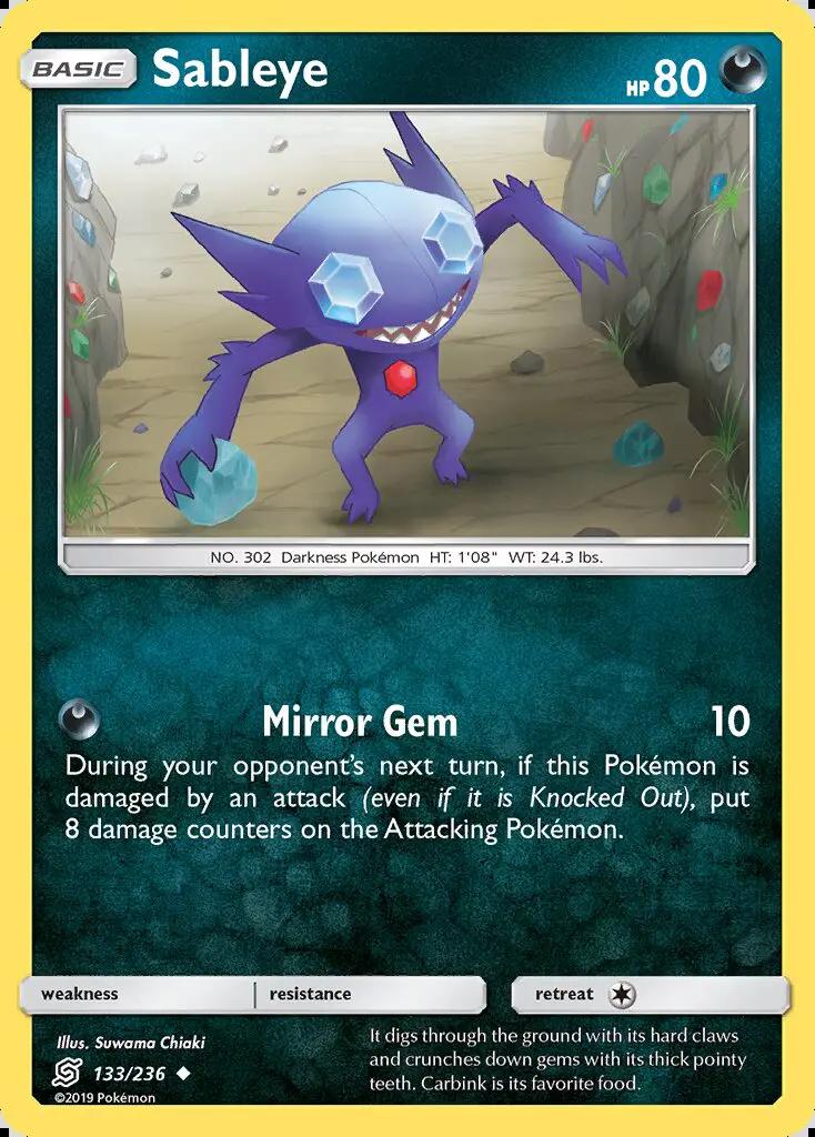 Image of Sableye Unified Minds (UNM) #133