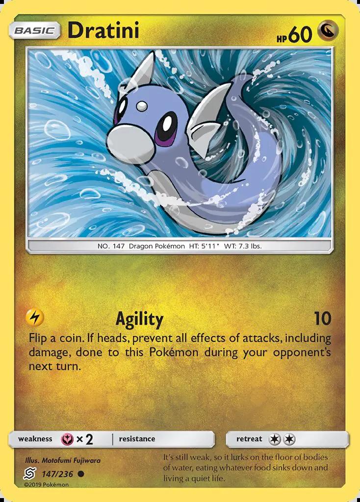 Image of Dratini Unified Minds (UNM) #147