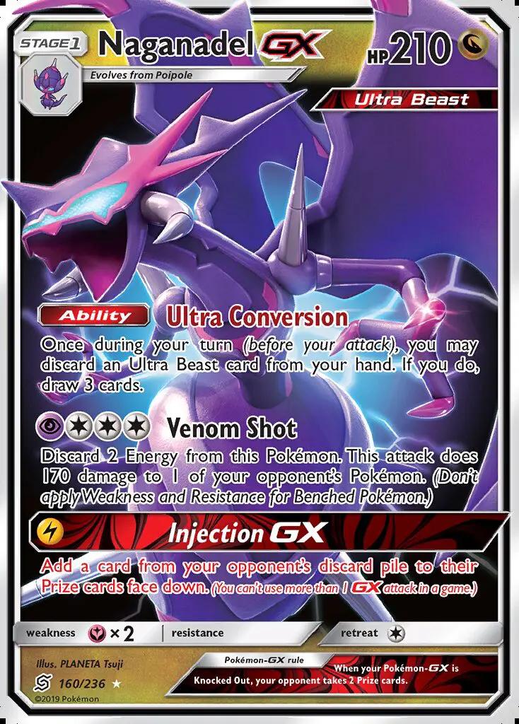 Image of Naganadel-GX Unified Minds (UNM) #160