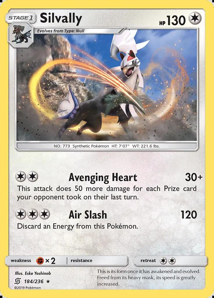 Image of Silvally Unified Minds (UNM) #184