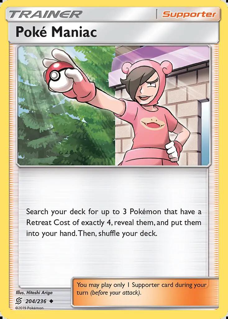 Image of Poke Maniac Unified Minds (UNM) #204
