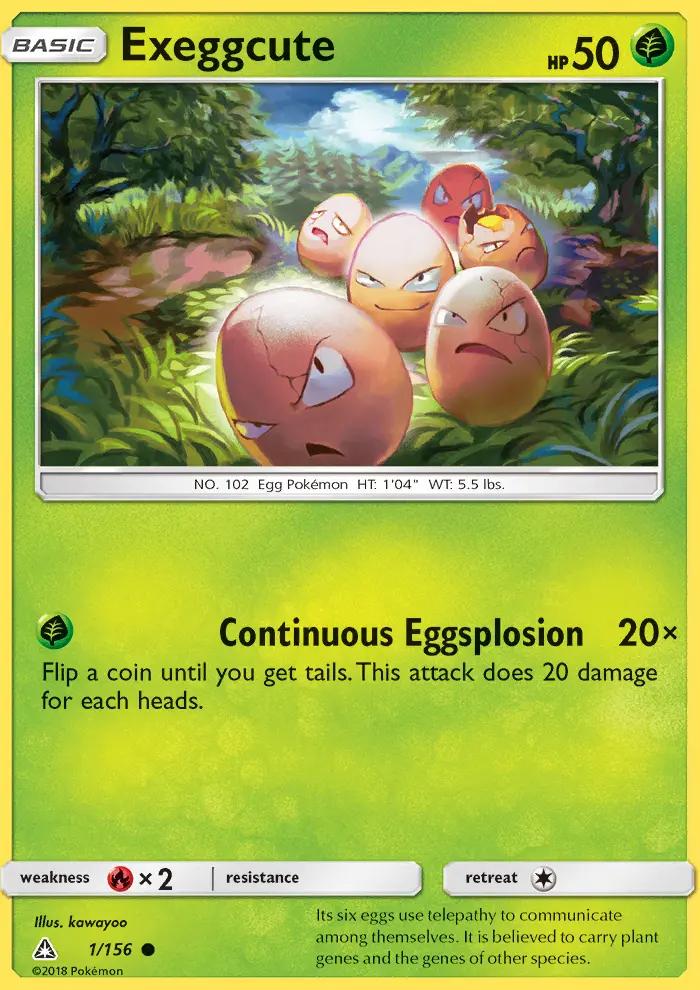 Image of Exeggcute Ultra Prism (UPR) #1