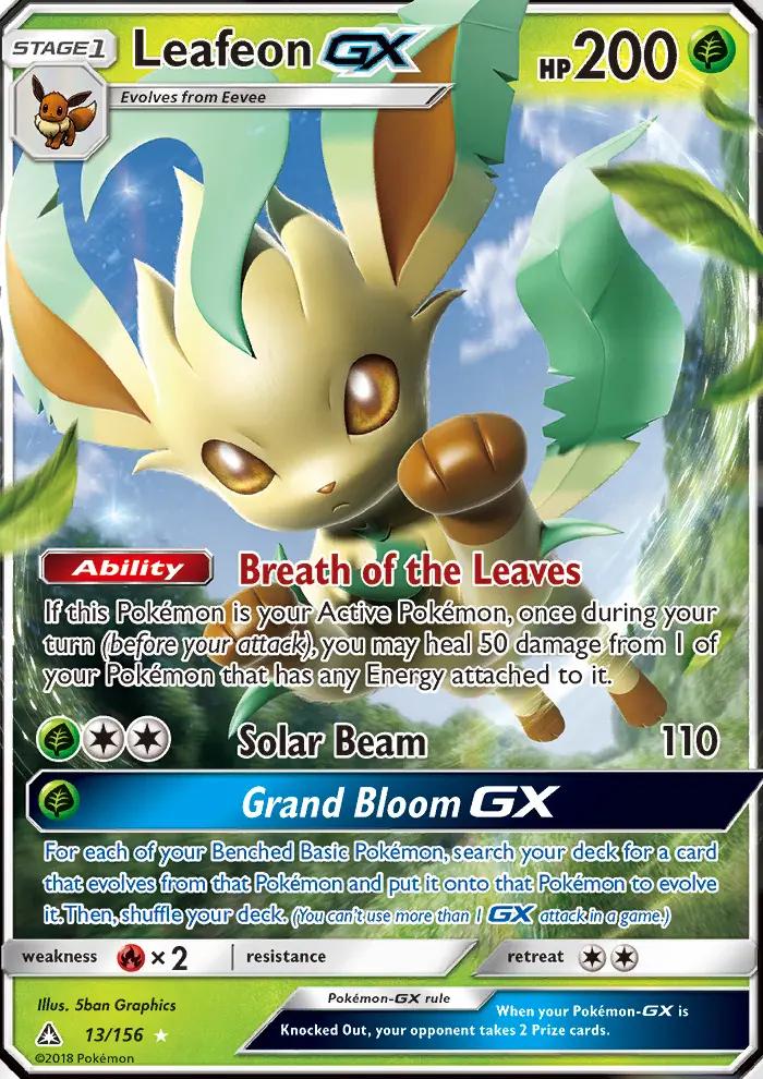 Image of Leafeon-GX Ultra Prism (UPR) #13