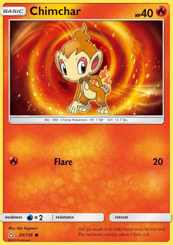 Image of Chimchar Ultra Prism (UPR) #20