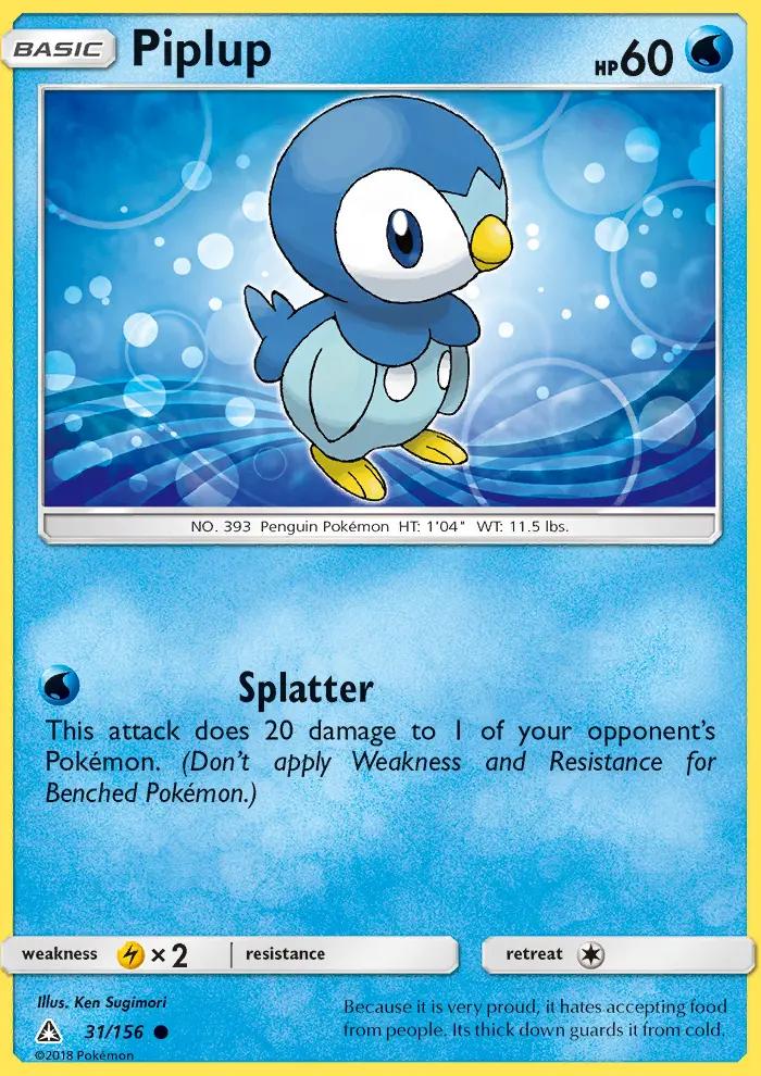 Image of Piplup Ultra Prism (UPR) #31