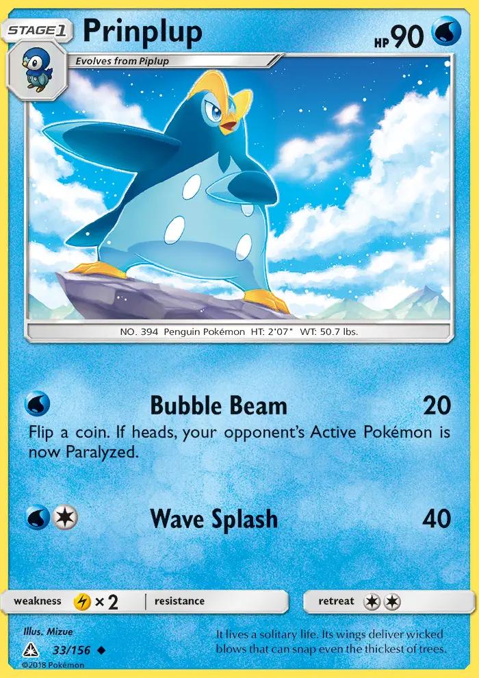 Image of Prinplup Ultra Prism (UPR) #33