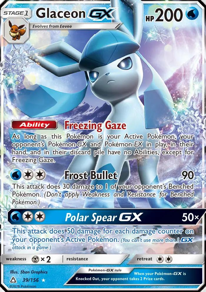 Image of Glaceon-GX Ultra Prism (UPR) #39